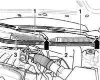  Снятие и установка сопел омывателя ветрового стекла Audi A3